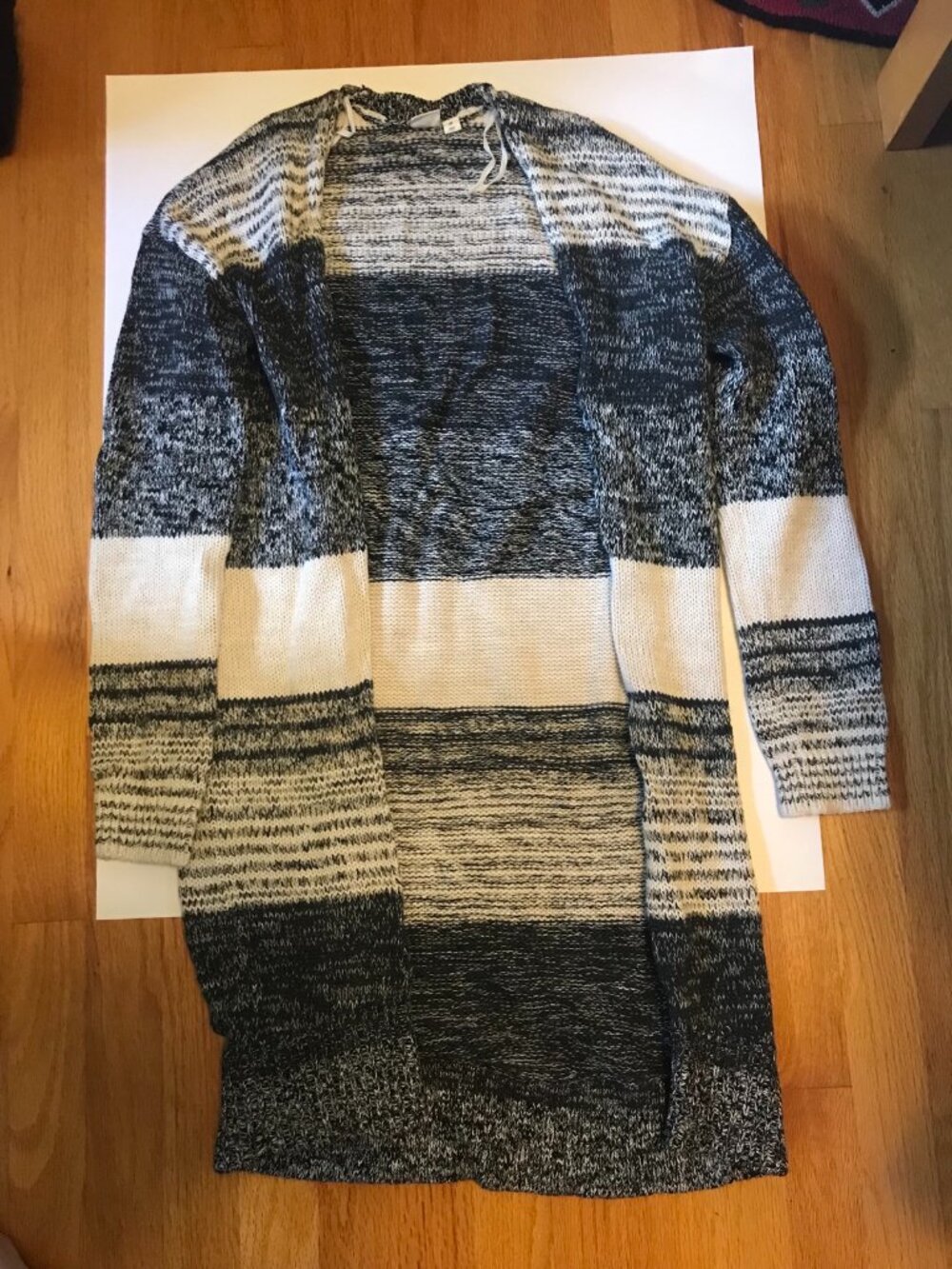 Gap Sweater Shawl, 100% Cotton Women's Size XS